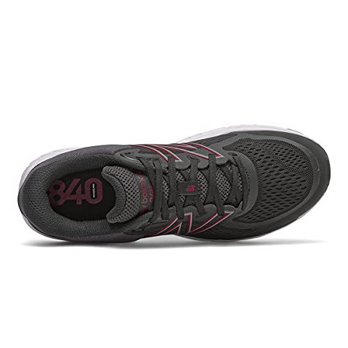 New Balance Men's 840 V5 Running Shoe, Black/Horizon, 9 M US