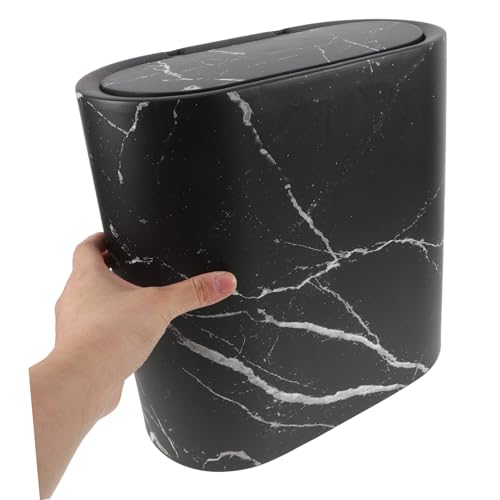 Caneca de Basura en Mármol Alipis con Tapa Plástico miniatura 3