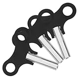 Remontage facile : sa conception permet de remonter facilement votre horloge, garantissant ainsi son fonctionnement sans problème. clés de réparation pour horloge murale, clé de remontage