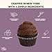 King Street Baking Co Chocolate Frosting Mix - 4 Ingredient Icing for Cake - Real Cocoa, Vanilla - Frosts 12 Cupcakes (3Pack)