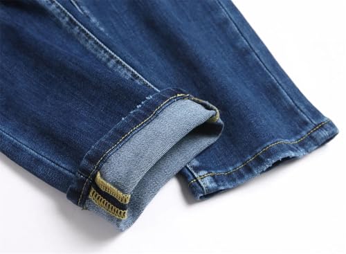 Men's Ripped Jeans Long Trousers Fashion Stretch Slim Pants Men Skinny Jeans3