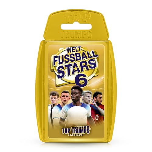 Top Trumps Wetfussballstars 6 Kartenspiel für Kinder - Klassisches WFS
