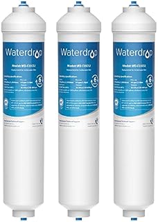 3X Waterdrop WD-F35C5J Fridge Freezer Water Filter, Replacement for Samsung (Only External) DA29-10105J DA99-02131B, HAFEX/EXP American Style DA2010CB Wpro WSF-100