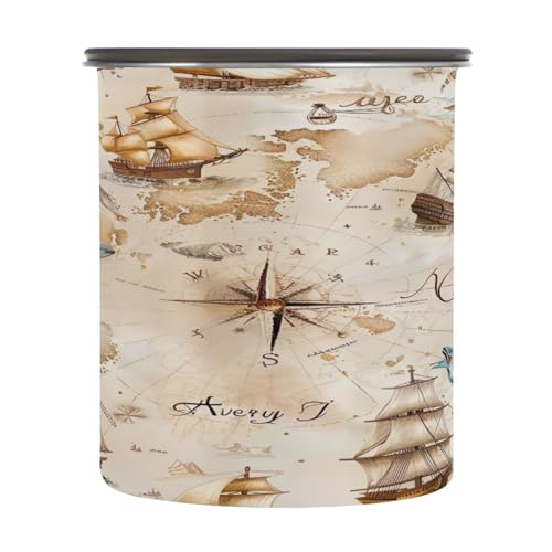 Contenedor al vacío para café Qilmy 17oz acero inoxidable miniatura 2