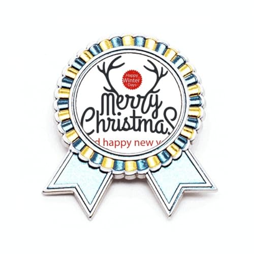 Broche Christmas Elk le cadeau en métal idéal pour le Nouvel An