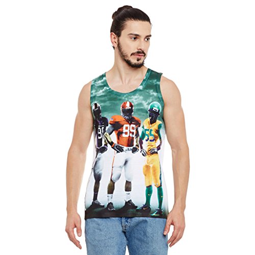 wear your mindWYM Men's Regular Vest_Multicoloured S