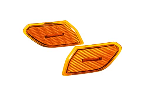 Diode Dynamics LED Sidemarkers compatible with Jeep JL Wrangler 2018-2023 Amber (set)