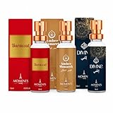 Kit 3 Perfumes Árabes De 15 Ml (Baraccat, Divine, Amber Monarch) Da Moments Paris