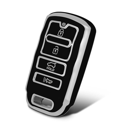 Coque de clé en TPU argenté premium pour Kia Cadenza et K900