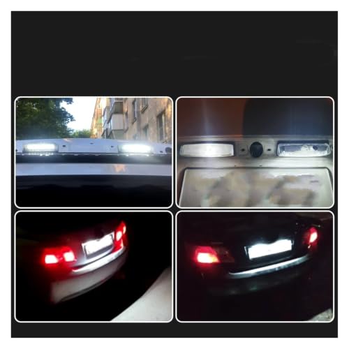 Luz de matrícula o repuesto compatible para Lexus ES330 ES300 2 piezas 3