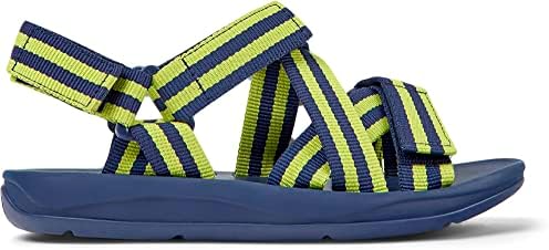 Camper Women's Ankle-Strap Flat Sandal, Multicolor, 8.5 | Image 4