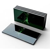 TRQWH 5pcs Hardened Welding Glass Black Lens Shade 10 Darkening Filter Plates 2