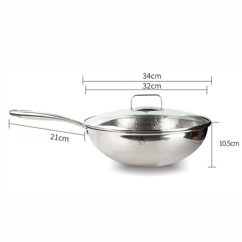 Wok redondo para estufa a gas de 34 cm miniatura 2