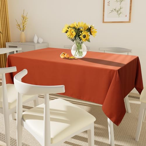Smiry Rectangle Table Cloth, Waterproof Anti-Scratch Polyester Tablecloth thumb #7