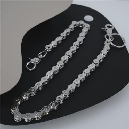 PINKPIN Wallet Chain Pants Chain Hip Hop Punk Jeans Chain Biker Key Chain Goth Halloween Costumes Emo Accessories for Women Men - Thumbnail 3