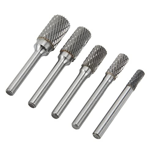 Juego de Fresas de Carburo Doble Corte Mango 6mm miniatura 3