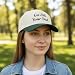 SoGoNati Funny Embroidered Baseball Cap for Men Women Gifts, Adjustable Cotton Trucker Hat with Sayings, Casual Unisex Cap (Go Ask Your Dad)
