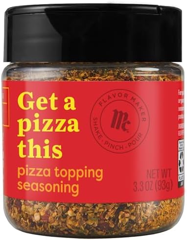 McCormick Pizza Topping Seasoning, Flavor Maker, 3.3 oz