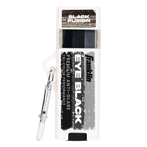 Franklin Sports Eye Black Stick - Baseball Softball + Football Eye Black for Kids + Adults - Sun Glare Reduction - Black Fusion