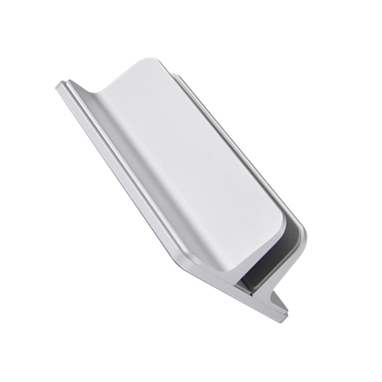 Uonlytech Supporto per Laptop in Alluminio con Scanalatura Curva 3d per Prevenire i Graffi Supporto per Scrivania per Laptop