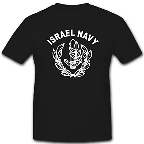 T-Shirt Marine israélienne Sous-marin Noir Taille M - Homme Militaria