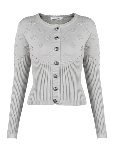 Boléro dirndl en tricot veste courte femme chic et douce