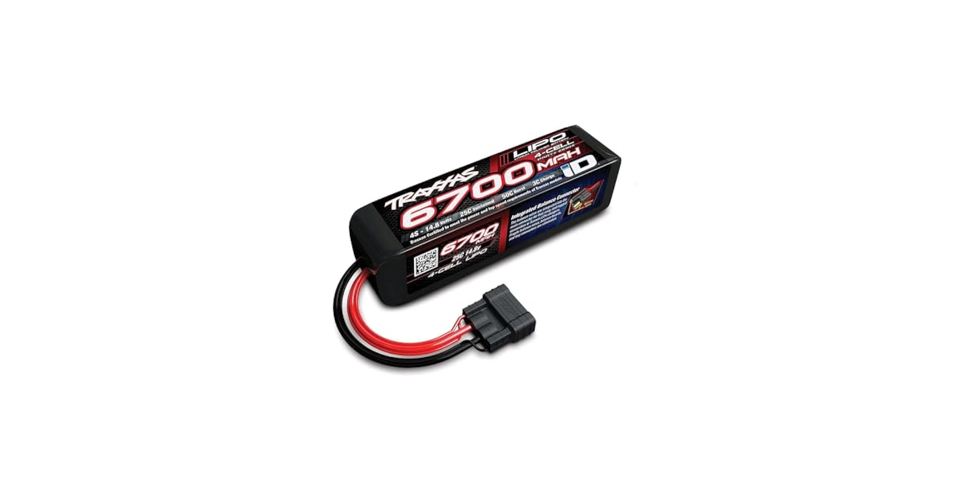 トラクサス　純正LIPOバッテリー 4s 6700mAh 25c 2890X 楽天市場】TRAXXAS トラクサス LIPOバッテリー 4s 6700mAh 25c