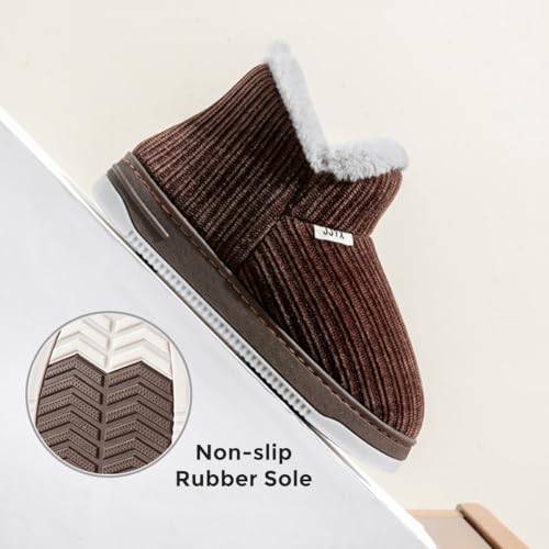 Women Men Winter Boots Slippers Home Warm Fleece Booties Slipper Anti Slip House Shoes Indoor Outdoor3
