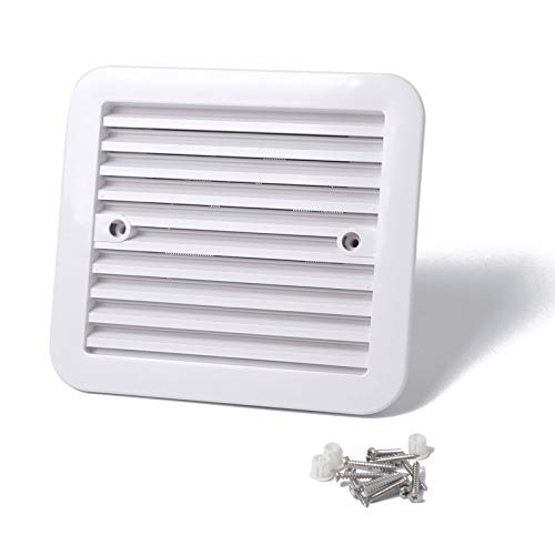 LfrXtra Ventilador de escape para coche, salida de aire de montaje lateral, 12 V, ventilador de ventilación de techo de autocaravana, ahorro de energía para el hogar, remolque, viajes