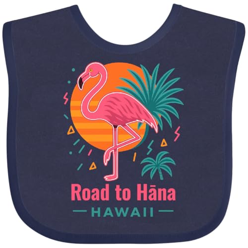 inktastic Road To Hana Hawaii Flamingo Tropical Vibes Baby Bib