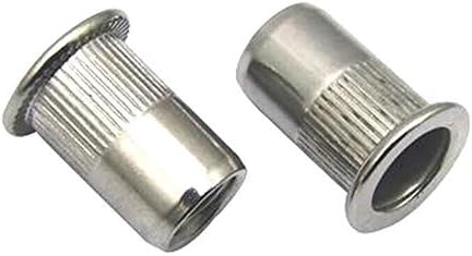 25 pcs X M5 Stainless Steel Threaded Rivet Nut Inserts Rivnut Nutsert 5mm SS0005