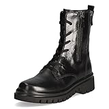 Gabor Damen Combat Boots, Frauen Stiefeletten,Wechselfußbett,Best Fitting,halbstiefel,Kurzstiefel,schwarz(schw)(alsi,41 EU / 7.5 UK