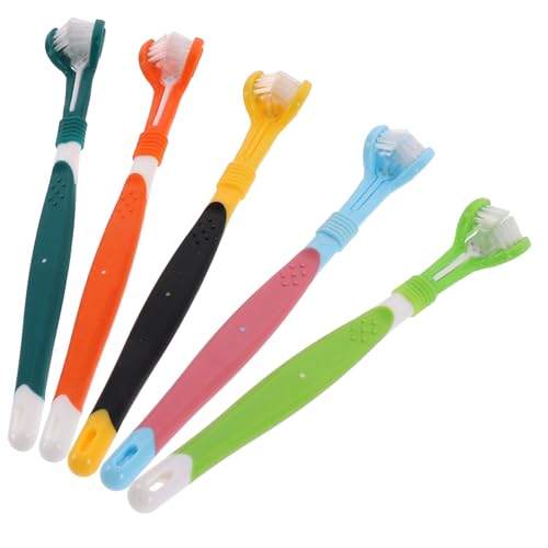 Cepillo de dientes para mascotas COLLBATH para higiene bucal diaria de perros y gatos