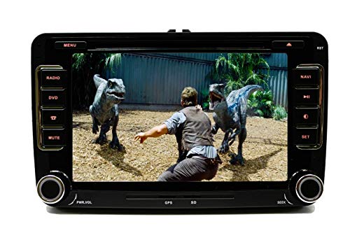 GPS Navigation Radio Bluetooth Touch Screen Plug and Play for VW Volkswagen Vehicles (Fits: Jetta 06-14, EOS 07-14, Caddy 10-14, Tiguan 09-14, Golf/GTI 03-14, CC 09-14, Passat 07-14) - Thumbnail 7