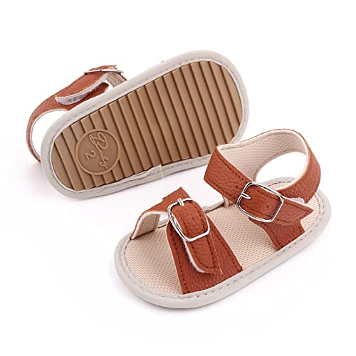 Baby Shoes Fashion Soft Soled Toddler Shoes Breathable Hollow Baby Sandals Shoes for Boys Wide Width4