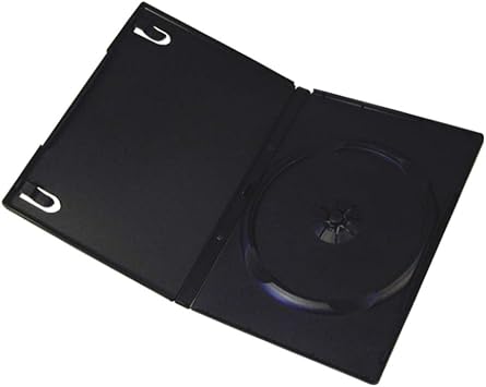 Progo 100 Pack Standard Black Single DVD Cases 14MM