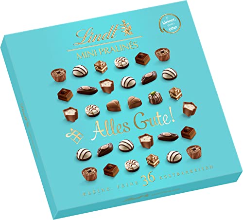 Lindt Schokolade - Mini Pralinés Emotionale Botschaften | 8 x 180 g | Pralinen-Schachtel 4 Varianten mit je 36 Pralinen… – Bild 4