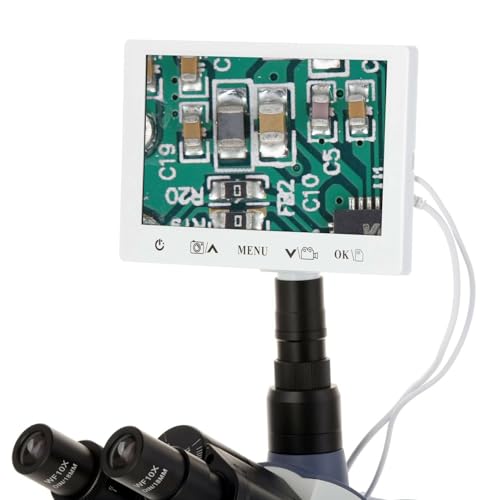 Image of AmScope - 6.8 inch Screen with Built-in Camera for Microscopes - HDC107-23