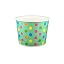 Polka Dot- Rainbow Aqua