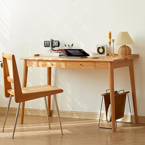 Bureau moderne du milieu du siècle 100 cm chic avec double rangement - 2