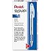 Pentel BK90C R.S.V.P. Stick Ballpoint Pen, .7mm, Trans Barrel, Blue Ink, Dozen