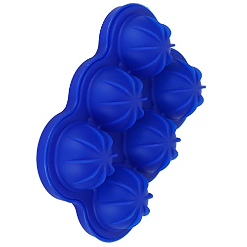 Molde para cubitos de hielo de silicona Zerodis 6 compartimentos azul oscuro miniatura 6