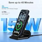 Samsung Wireless Charger Fast Charging Stand Desk Phone Charger - Image 2