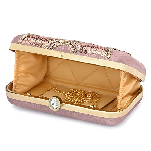 Image of For The Beautiful You Neck Embroidered Women's Clutch