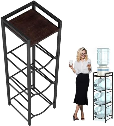 5 Gallon Water Bottle Holder 5 Tiers Water Cooler Jug Rack