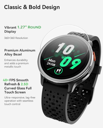 Quican Smart Watch for Women & Men, Compatible with iPhone & Android at Quican via Amazon - image 3