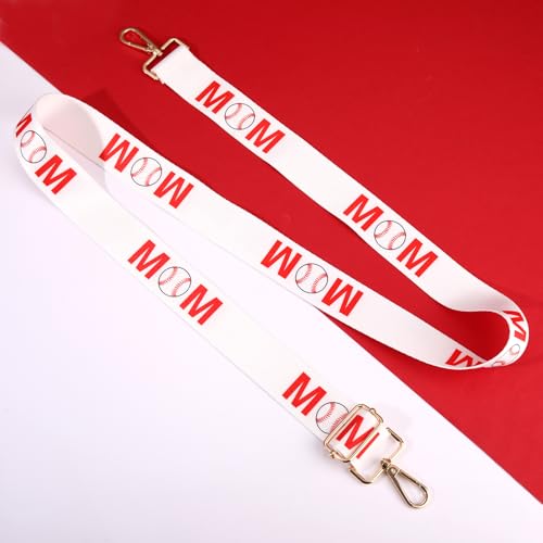 Image of NVENF Game Day Purse Strap Replacement Baseball Basketball Soccer Golf Crossbody Shoulder Bag Straps for Stadium Clear Purse (Style K)