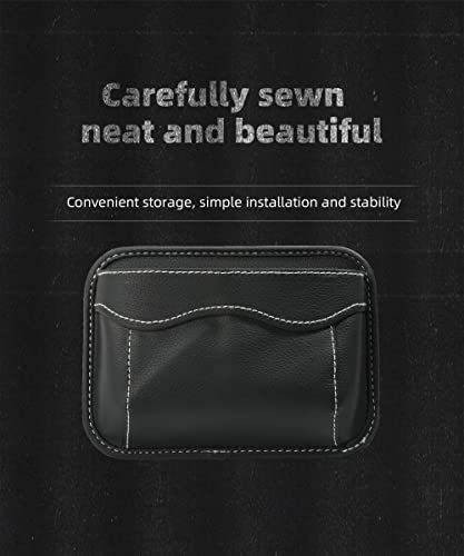 Yakefly Car Seat Side Pocket Organizer,Pu Leather Storage Pocket Pouch Cell Phone Sunglasses Holder,Car Seat Storage Gap Filler,Mini Storage Bag Interior Accessories Organizer #TOP1