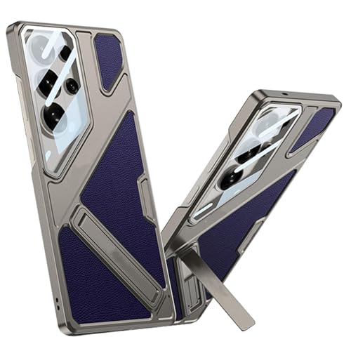 Finies les rayures : coque Samsung S26 Ultra violette anti-chute avec support pliable