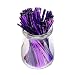 200pcs 4'' Metallic Twist Ties (Purple)